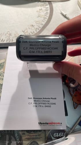 Customer photo review of Timbro Trodat Printy 4912 (47x18mm)