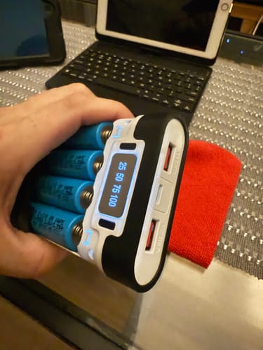 Customer photo review of Molicel M35A 18650 3500mAh 10A Battery