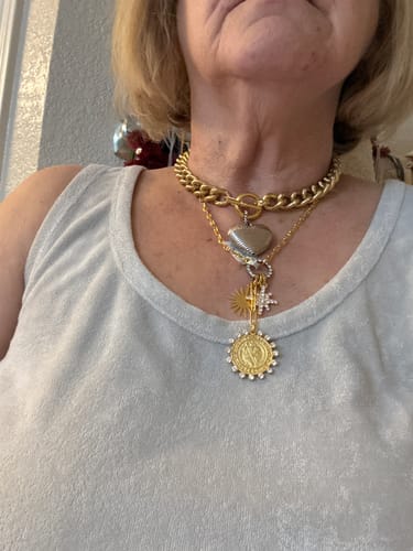 Customer photo review of Roxanne Necklace