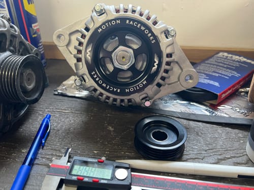 Brendon J. review of LS Billet Overdrive Alternator Pulley SHIMS (pair) image 1 out of 1