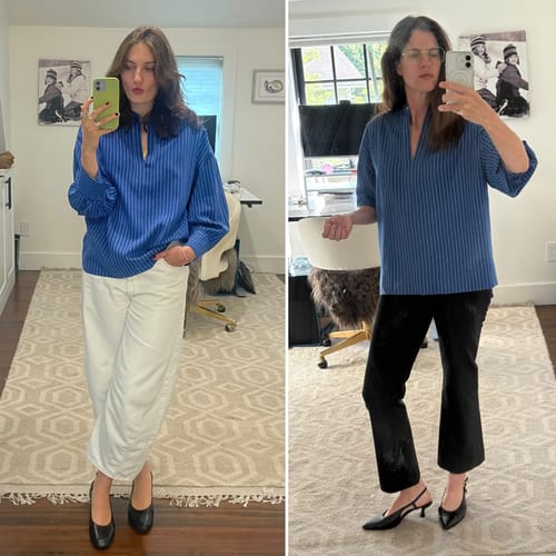 Customer photo review of Kick Flare Foster Pant - Eco PowerStretch :: Black