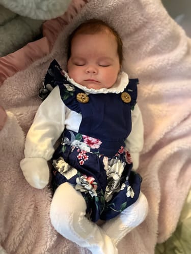 Customer photo review of ISLA BUTTON ROMPER