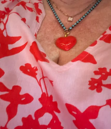 Customer photo review of Amelina Necklace