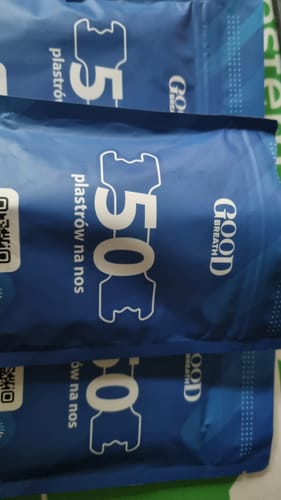 Recenzja produktu Plastry na nos ułatwiające oddychanie GoodBreath - 50 sztuk ze zdjęciem od klienta