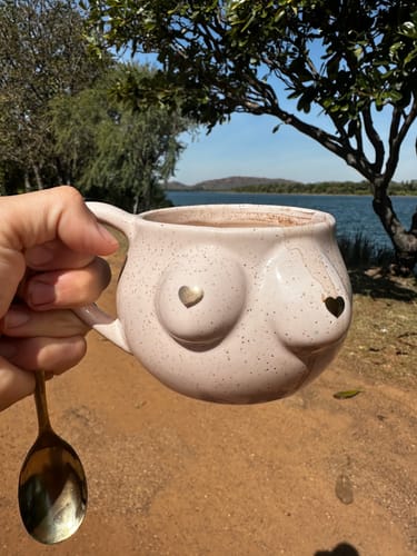 Customer photo review of Deluxe Lactation Hot Chocolate - GF, DF & SF