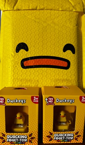 Customer photo review of Quackey - Fidget Toy that Quacks!