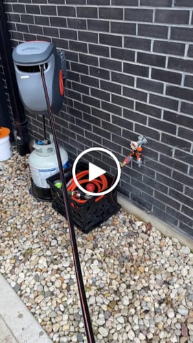 Customer video review of Retractable Garden Hose Reel-1/2in-100ft