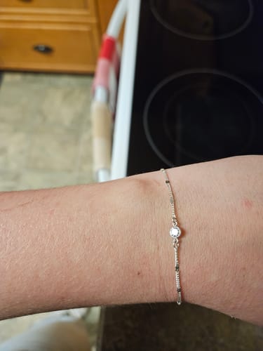 Customer photo review of Permanent Jewelry - Gold Filled