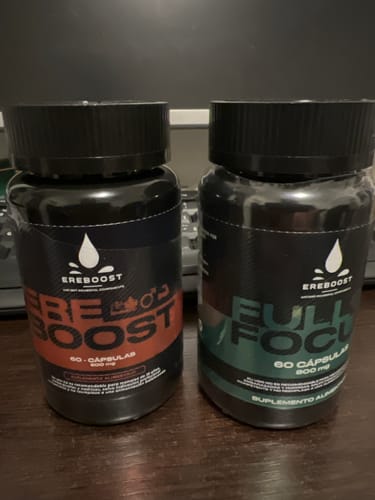 Reseña con foto de un cliente sobre EREBOOST | 60 Cápsulas | Pack 3 meses