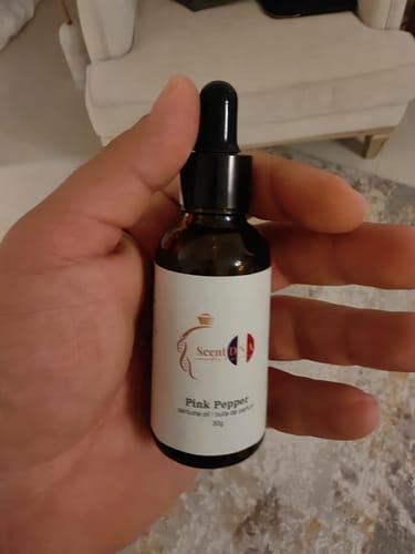 Customer photo review of Pink Pepper Perfume Oil