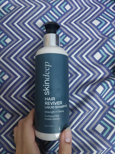 Customer photo review of HAIR REVIVER - Rice Protein Liquid Shampoo