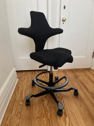 Customer photo review of Capisco Saddle