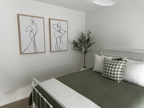 Customer photo review of Abstract Evening Gown Duo