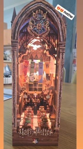 Customer photo review of Magic Auditorium DIY Book Nook Kit