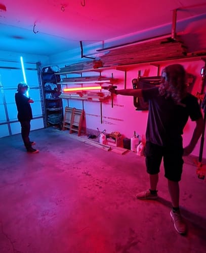 Customer photo review of The Ultimate LightSaber
