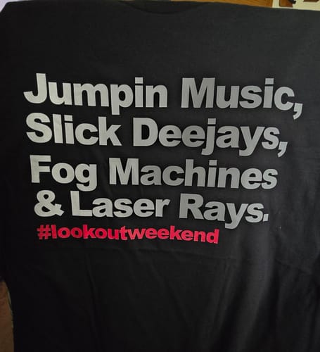 Customer photo review of The Anthem 1984' Freestyle Tee