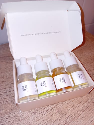 Customer photo review of Beauty of Joseon - Kit découverte de sérums Hanbang