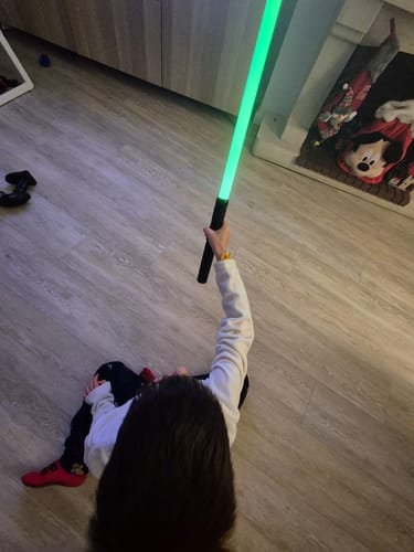 Customer photo review of The Ultimate LightSaber
