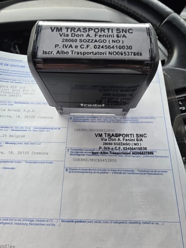 Customer photo review of Timbro Trodat Printy 4913 (58x22mm)