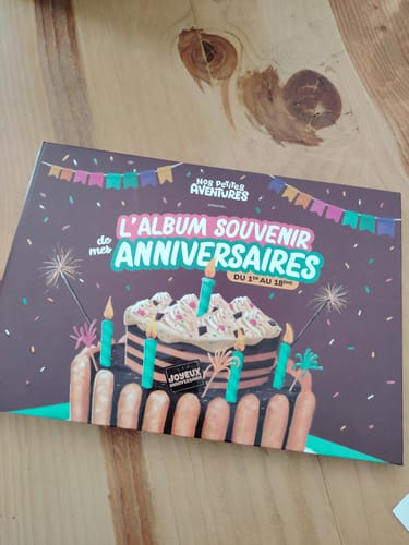 Customer photo review of Album anniversaires