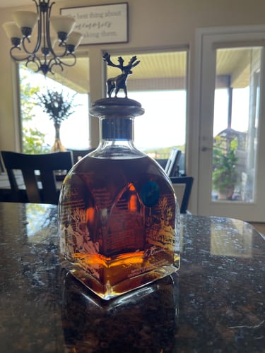 Customer photo review of Caribou Crossing Single Barrel Canadian Whiskey