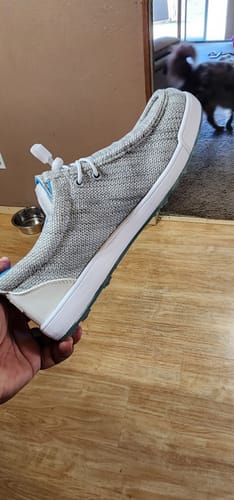 Customer photo review of SKŌNI Men's Golf Shoe - Grey