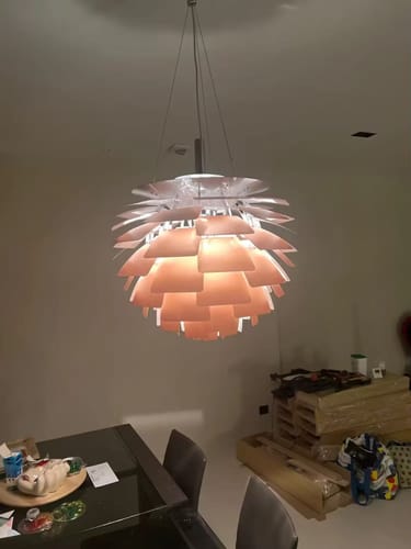 Customer photo review of WOMO Nordic Pinecone Chandelier-WM2094