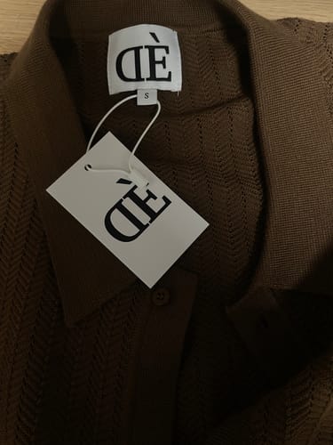 Customer photo review of KNITTED SHORT SLEEVE SHIRT