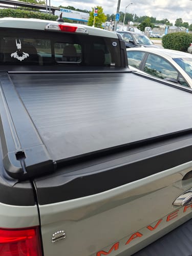 Customer photo review of Tonneau Covers I Syneticusa 2021-2025 Ford Maverick AR-PRO Series Auto-Retract Retractable Tonneau Cover