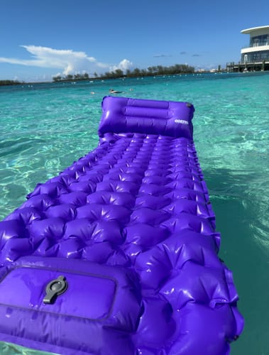 Avis photo d'un client sur MATELAS GONFLABLE COZIYA