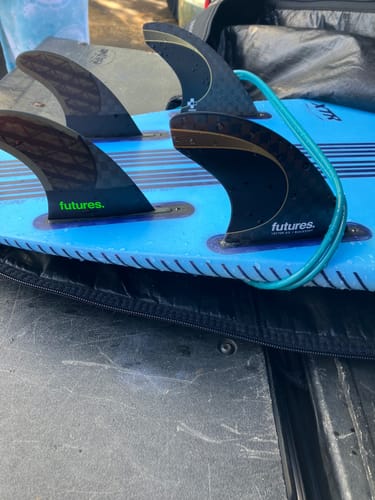 Customer photo review of Futures THRUSTER Vector 3/2 Blackstix (Med | Large)