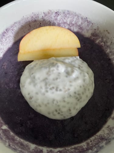 Customer photo review of Bio Protein Porridge - Mandel-Wildheidelbeer