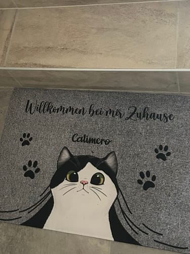 undefined review of Bei mir Zuhause - Individuelle Fußmatte image 1 out of 1