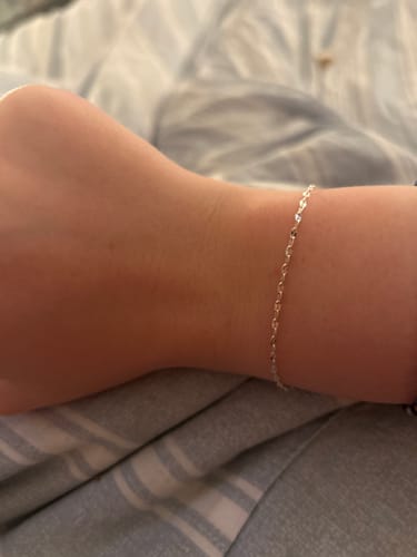 Customer photo review of Permanent Jewelry - Gold Filled