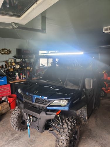 Customer photo review of Signature Series PRO 50-Inch LED Light Bar // Single Row
