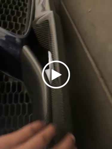 Customer video review of FRONT LIP PROTECTOR