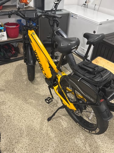 Customer photo review of High Resilience Soft Foam Sponge Bicycle Cushion,Waterproof Bicycle Seat