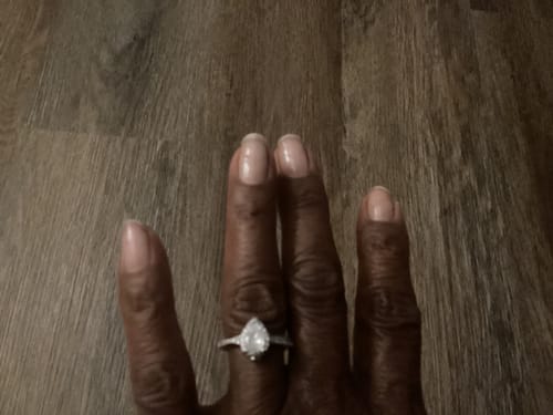 Customer photo review of Teardrop From Heaven Urn Ring