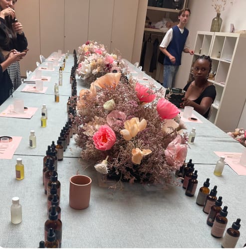 Customer photo review of Natural Perfume & Scent Creation Workshop, SHOREDITCH LONDON - £55