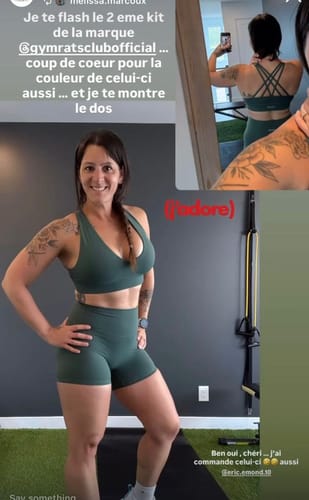 Customer photo review of STYLEFLEX SPORT BRA