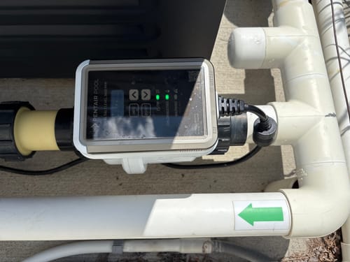 Customer photo review of Pentair Ichlor 30k Cell Only-Salt Gener - EC-523009/EC-523730 Pentair Intellichlor Plus 30k