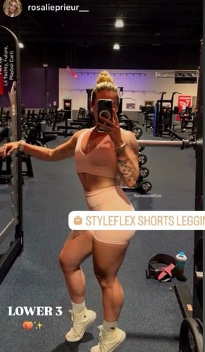 Customer photo review of STYLEFLEX SHORTS LEGGINGS