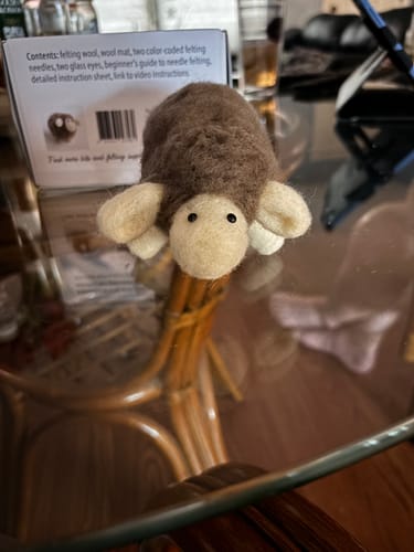 Karin R. review of Brown Sheep Mini Needle Felting Kit image 1 out of 1