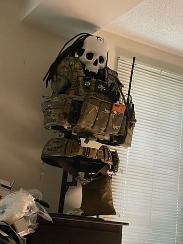 Customer photo review of Tactical Gear Rack Gen2