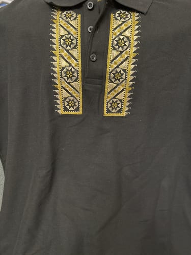 Customer photo review of Тениска с яка "Северняшка"