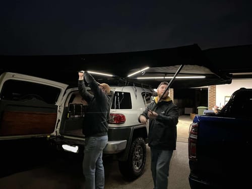 Shaun J. review of OPENROAD 270 Free Standing Awning for Camping image 1 out of 1