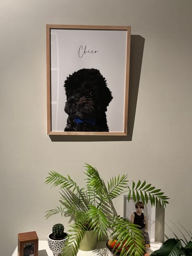Customer photo review of Detailed Pet Portrait