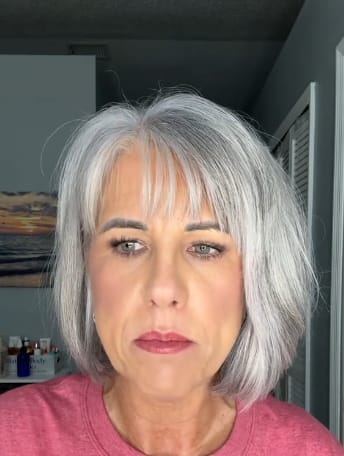 Customer photo review of Peel-Off Lip Liner Stain