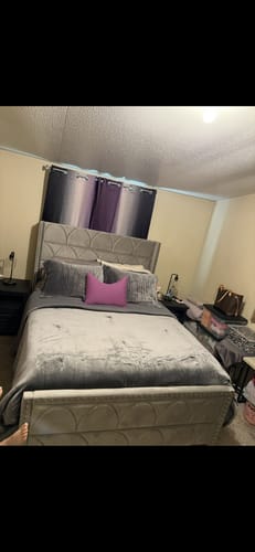 Customer photo review of Temperature Control Dual-Layer Comforter