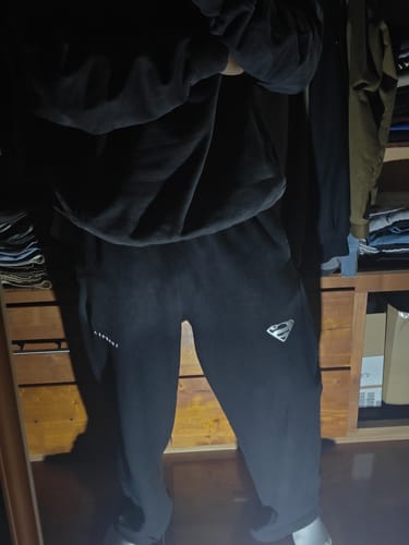 Customer photo review of SUPERMAN SWEATS #2032